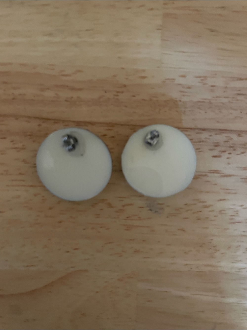 Set of 3 Sparkle Druzy Stud Earrings - Silver, Black, Brown Iridescent - Picture 5 of 5
